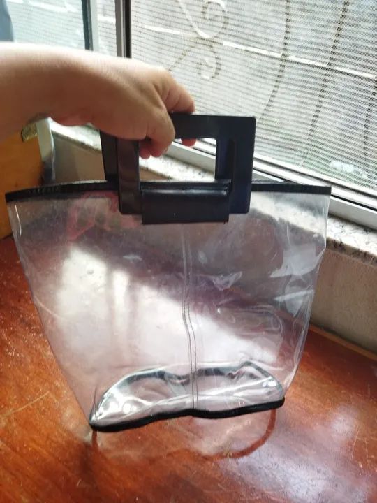 Bolsa Transparente com Alça Preta arezzo