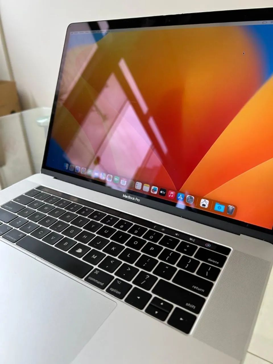 Macbook Pro Retina A1707 2017 I7 16gb 256gb Ssd 15'' Cinza