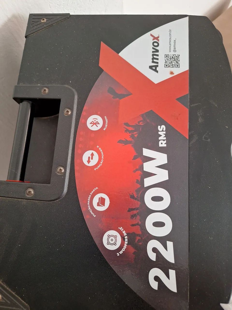 Vendo som amvox  2200w rms - Foto 2