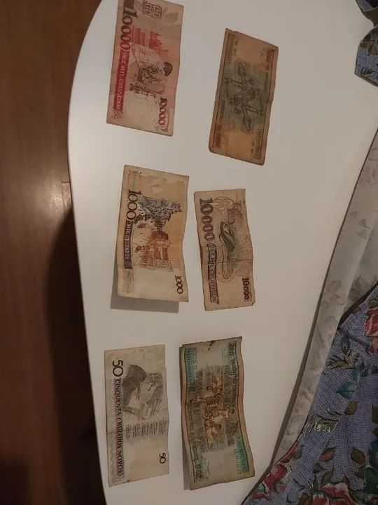 Lote 6 cédulas nacionais - Foto 4