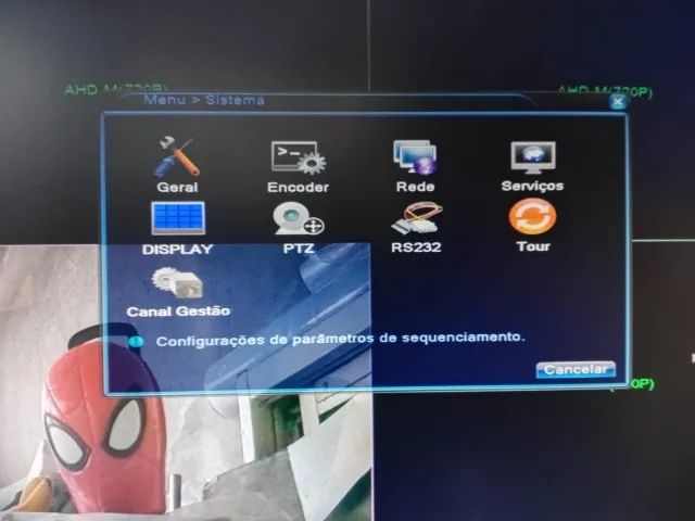 Dvr Showtec 4 Canais Hvr Ahd-m Com Hd 500gb - Foto 4