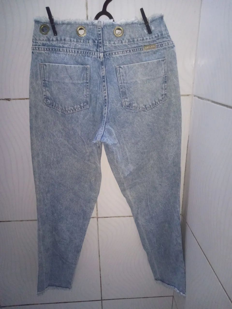 Calça Jeans MORAH Denim Feminino N;38 - Foto 4