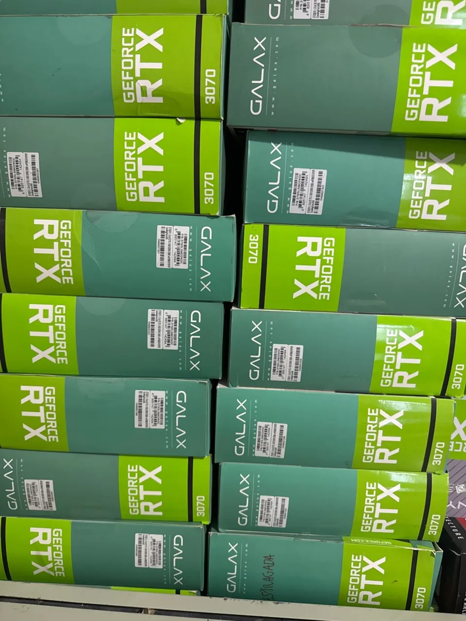 Placas de Vídeo RTX 3070 Galax - Novas na Caixa!