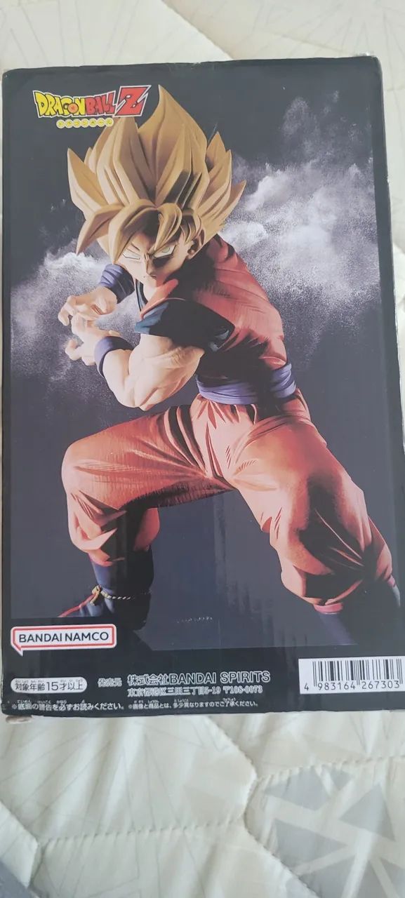 Boneco Goku Original na Caixa