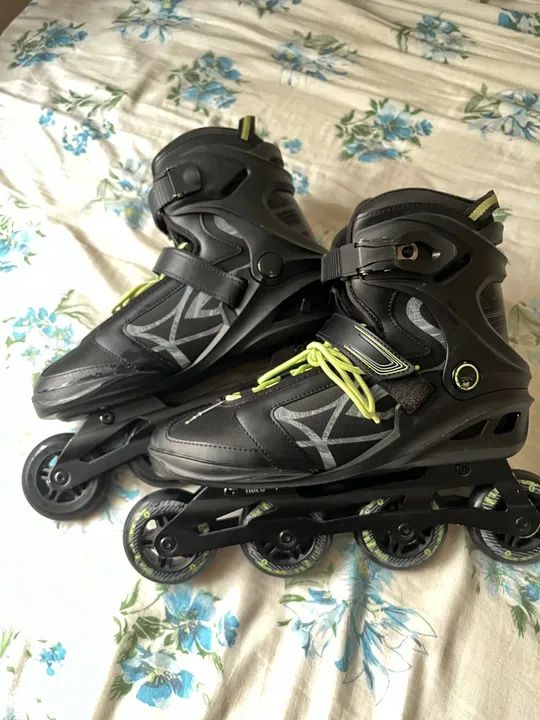 Patins Inline Adulto - Tamanho 41 oxer