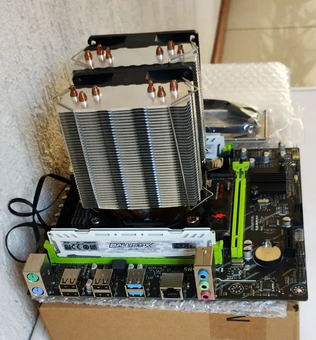 Kit Xeon E5 2680 V4 3.3Ghz Boost, SSD 128Gb M2, 16Gb DDR4 2666Mhz, X99-P4, Cooler G800 RGB - Foto 3