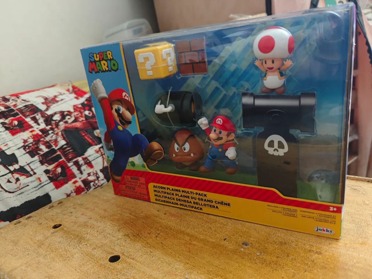 Boneco Super Mario Acorn Plains com acessórios  - Foto 2