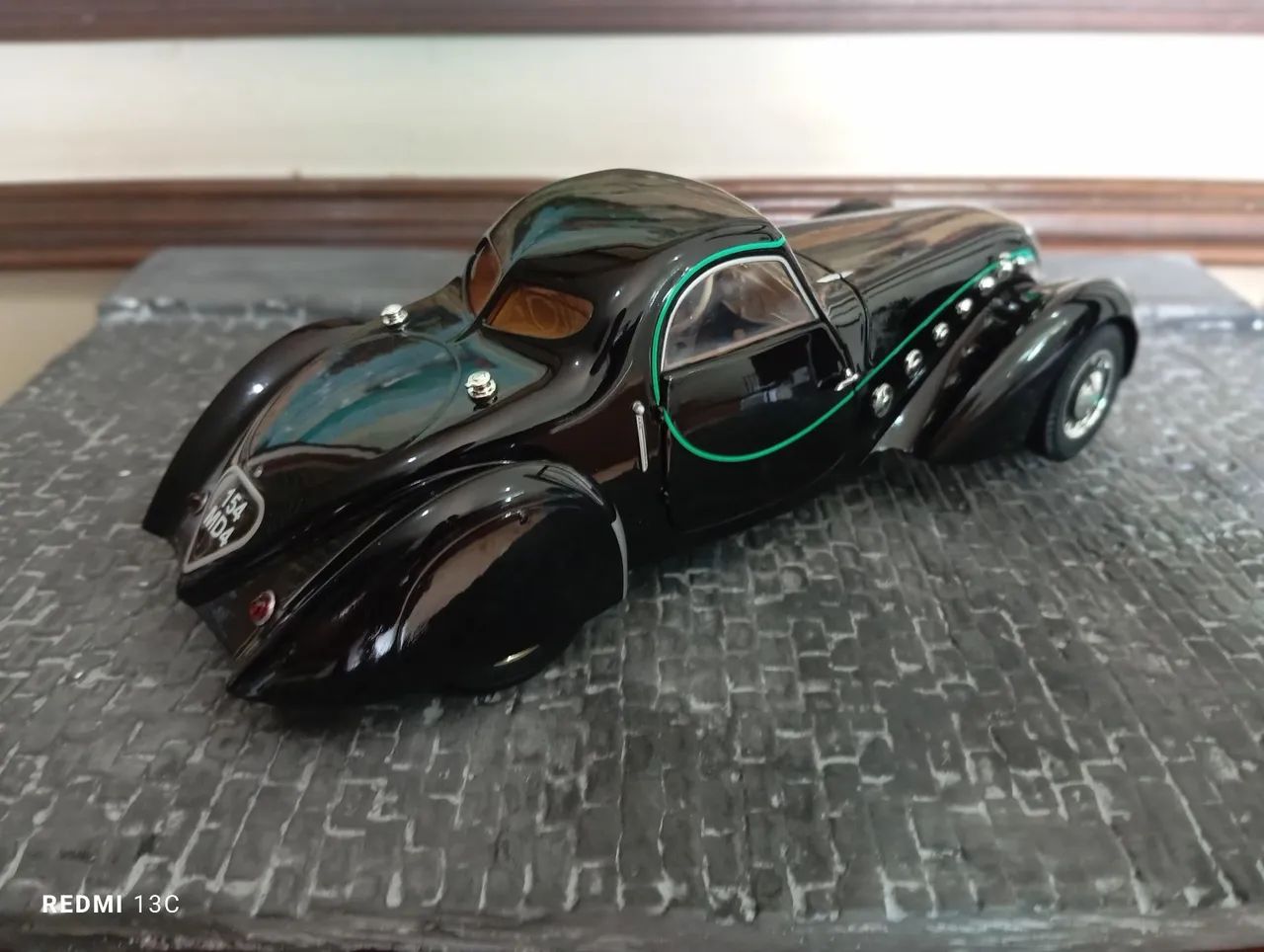 Rara Miniatura Peugeot 302 Darl'Mat Coupé - NOREV - escala 1/18 - Foto 2