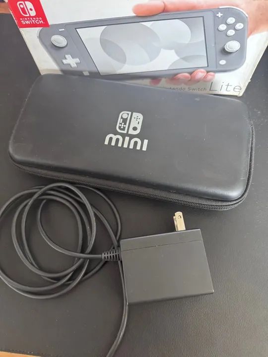 Nintendo Switch Lite Cinza (Desbloqueado) - Foto 4