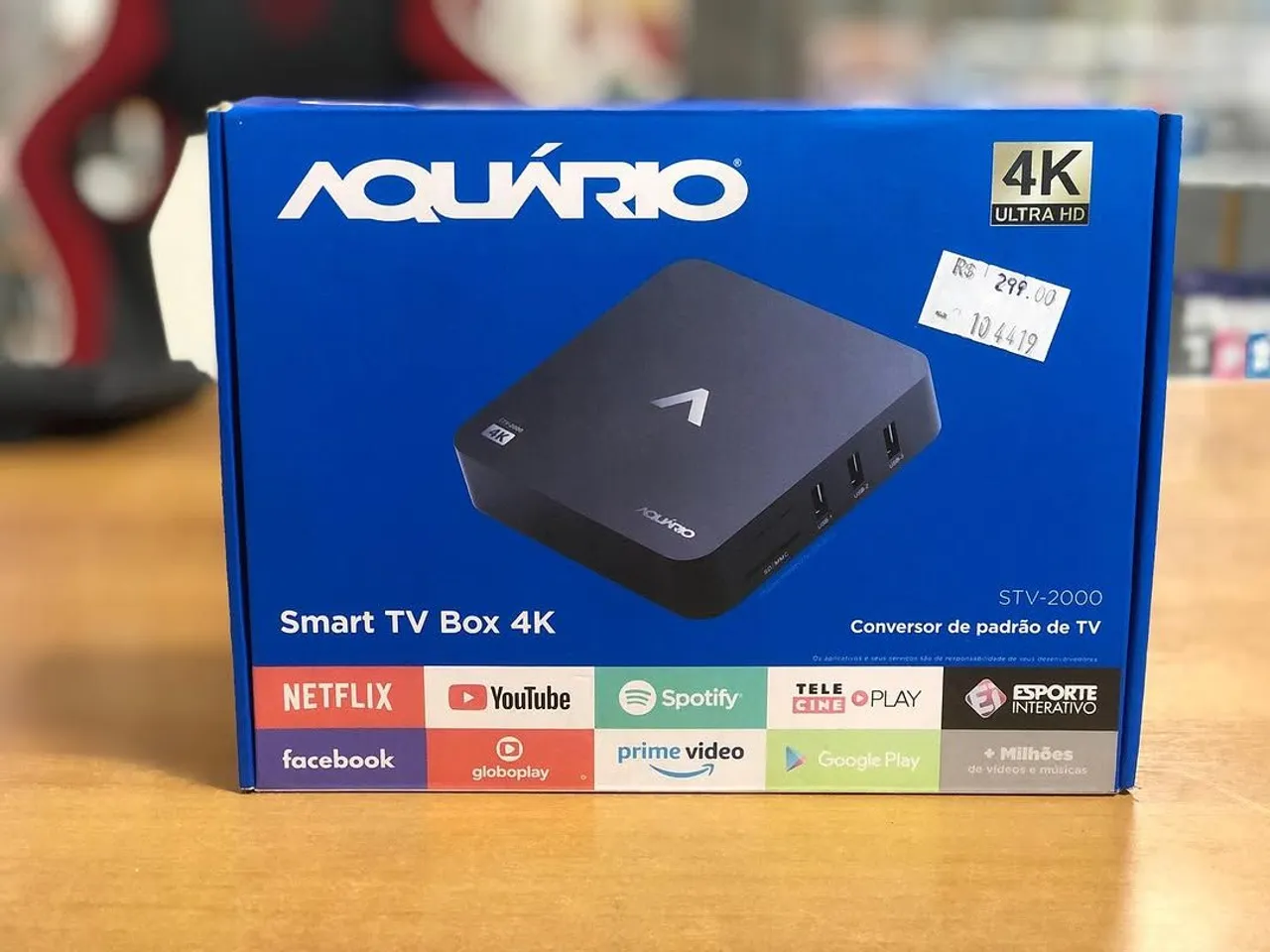 Tv box Android aquário entrega gratis