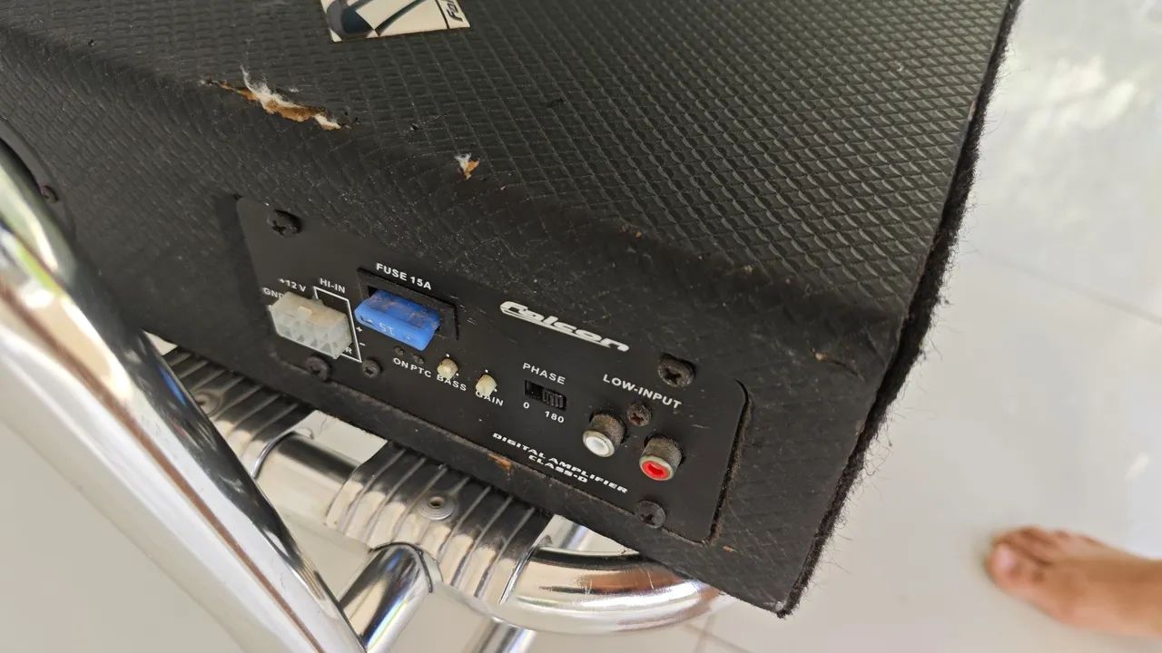 Caixa Som Subwoofer com amplificador  - Foto 2