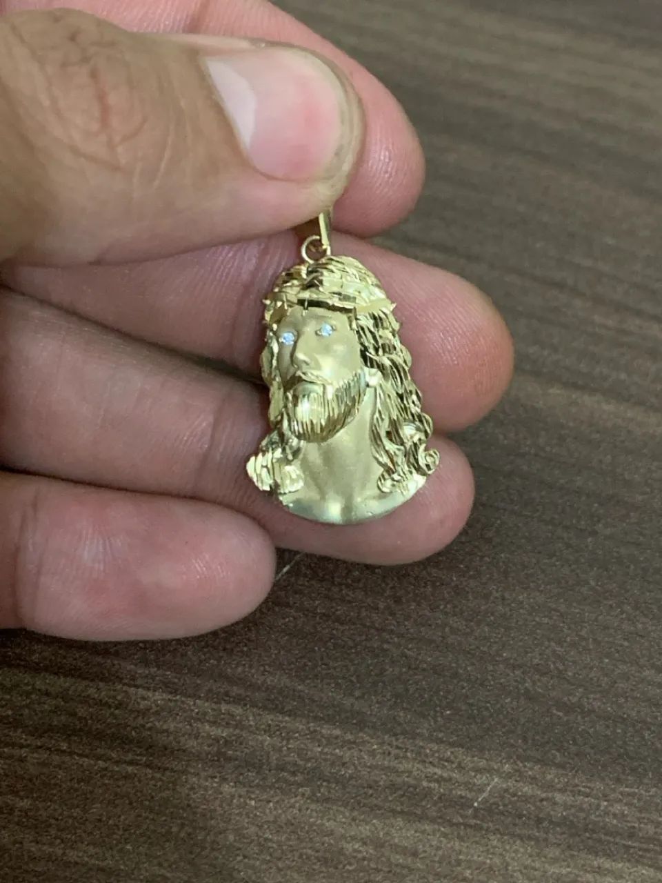 Pingente de Jesus Cristo em Ouro 18k 5g