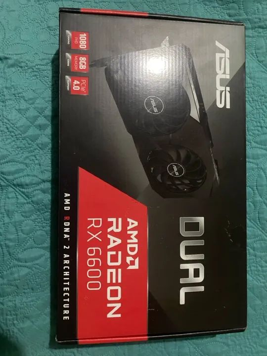 RX 6600 tirada apenas para teste NOVA