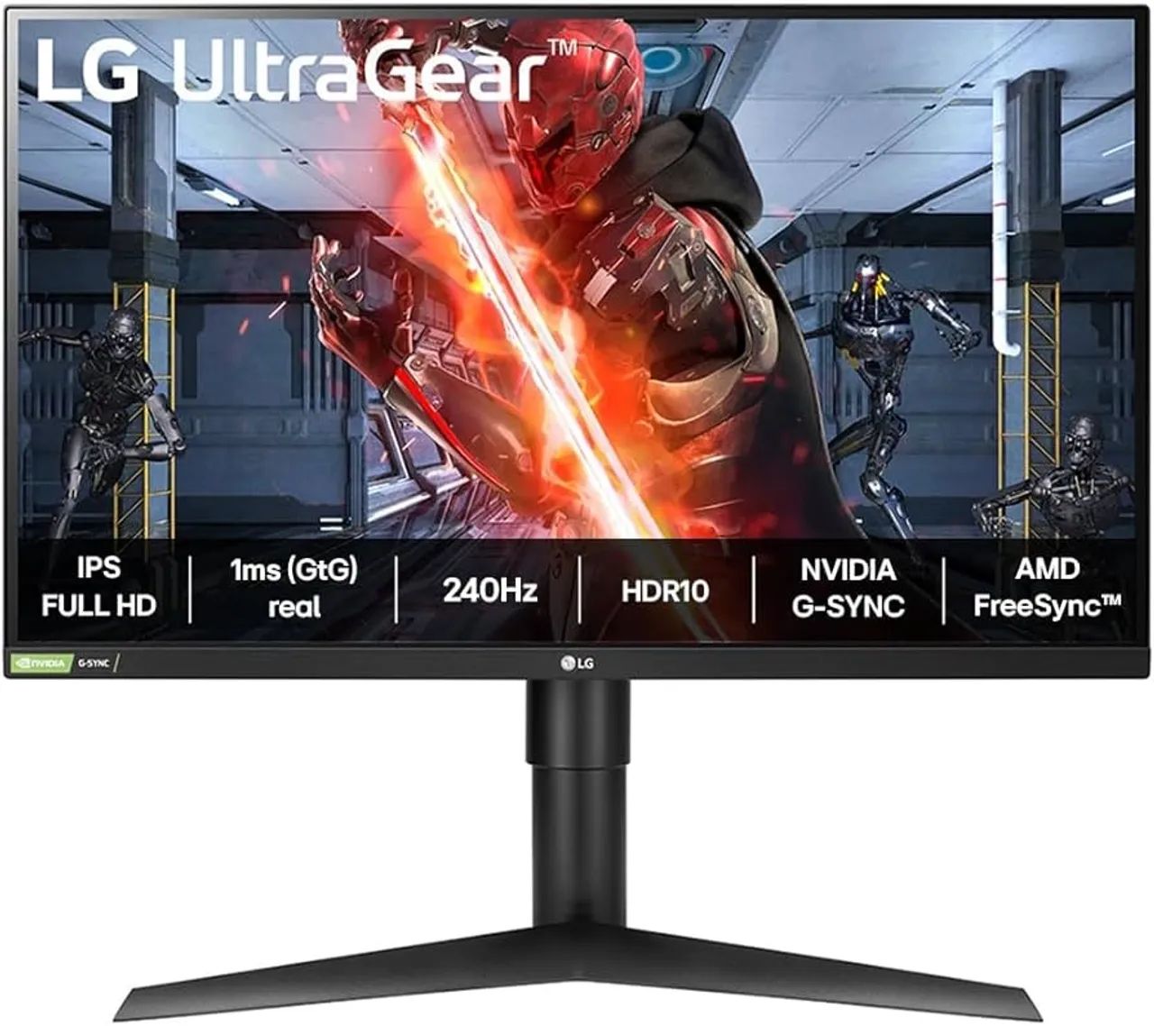 Monitor LG UltraGear 27GN750-27" IPS Full HD, 240Hz, 1ms (GtG), NVIDIA G-Sync, HDMI, USB - Foto 2