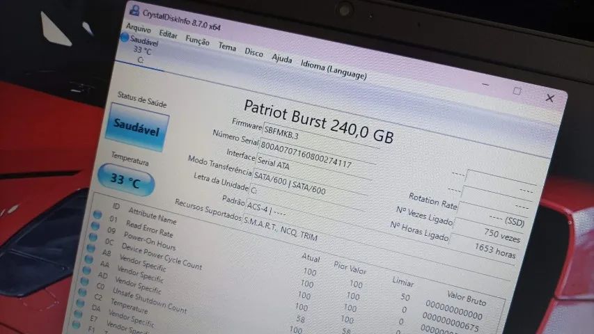 Notebook Lenovo Core i5 10th 8gb SSD Tela 15 Perfeito - Foto 4
