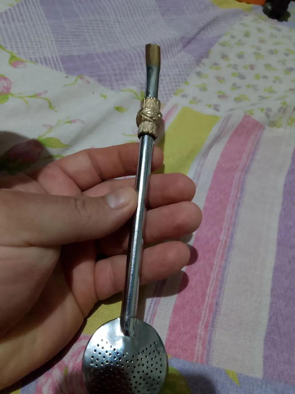 Cuia de chimarrão e bomba 