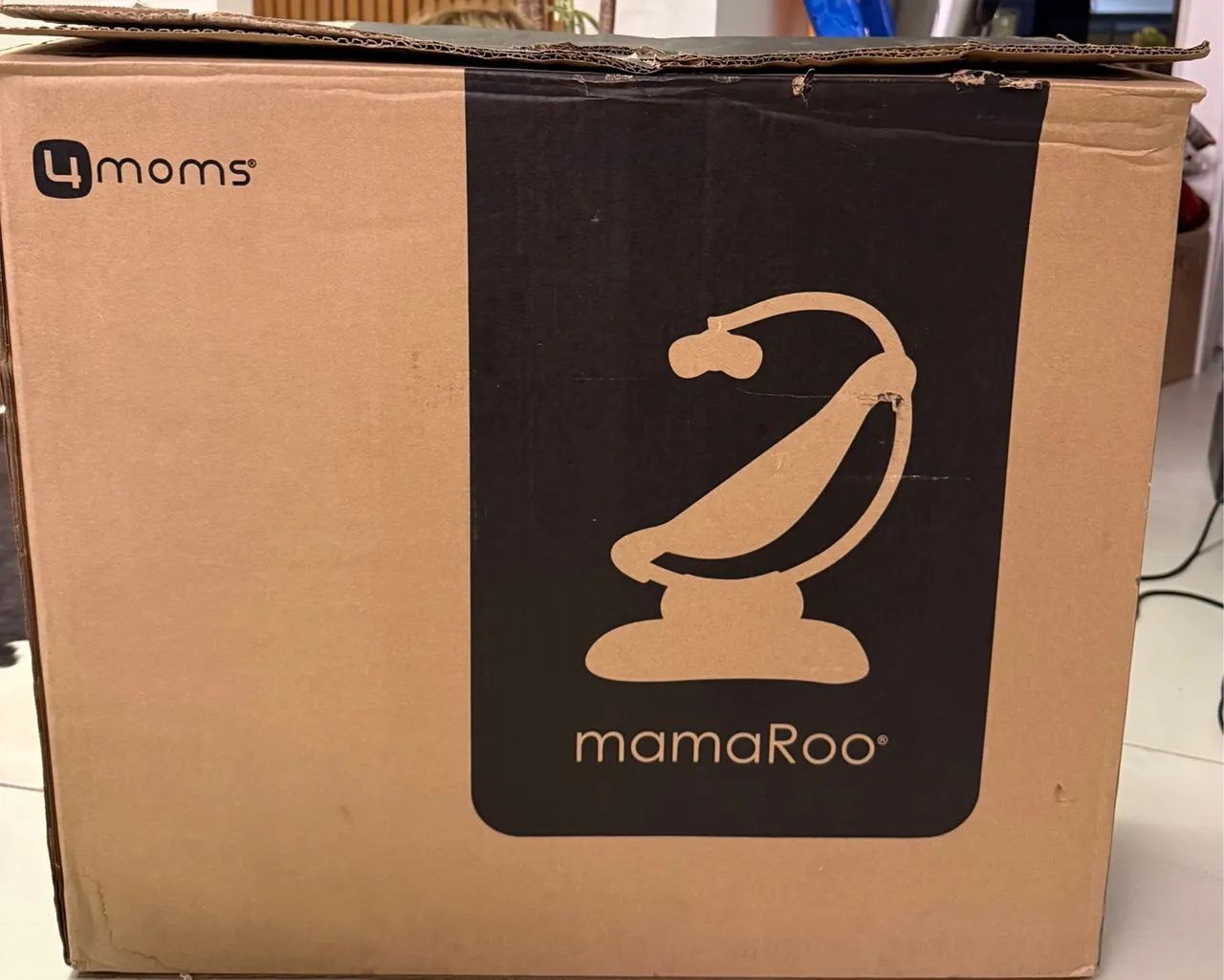 Balanço para Bebê MamaRoo 4moms Cinza - Foto 5