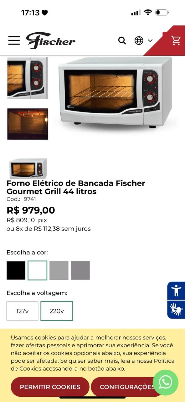 Forno Fisher 46 Litros  - Foto 6