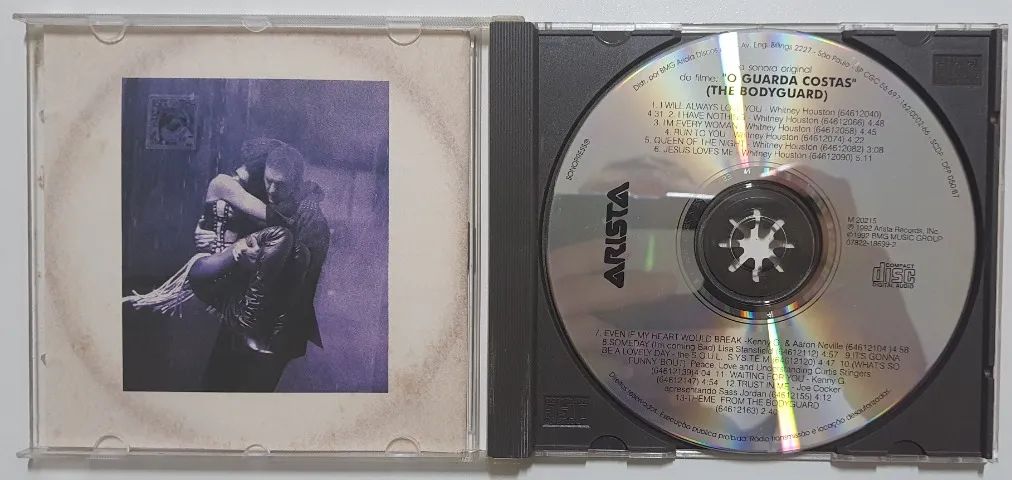 CD Trilha Sonora Filme O Guarda Costas - Foto 3
