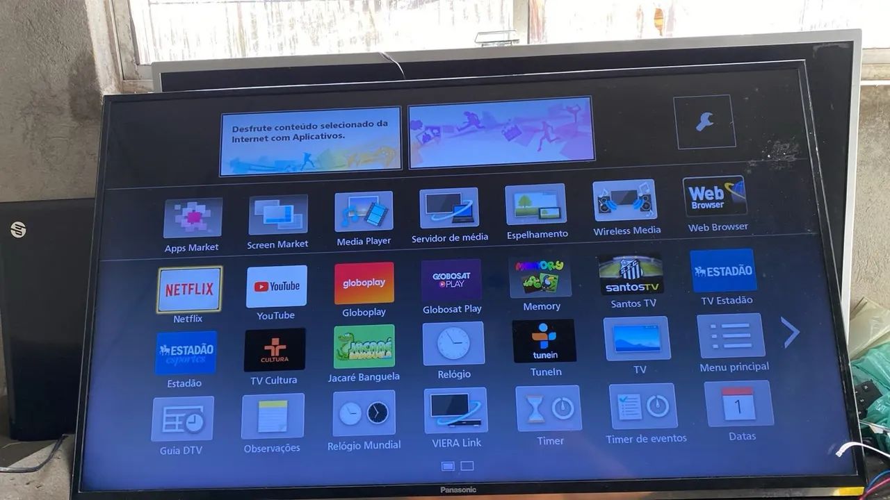 tv Panasonic 40 polegadas smart  - Foto 2
