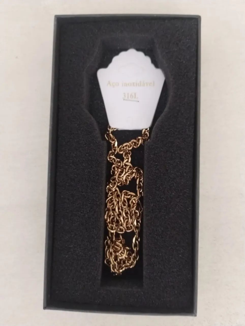 Corrente Banhada a Ouro 18k - Foto 2