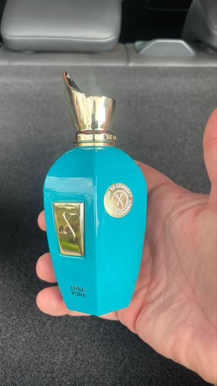 Perfume erba pura e vibrato 