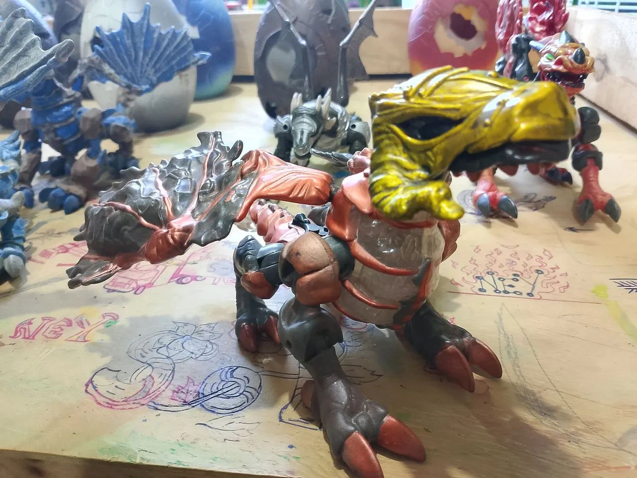 Dragões mega bloks e ovos  - Foto 4