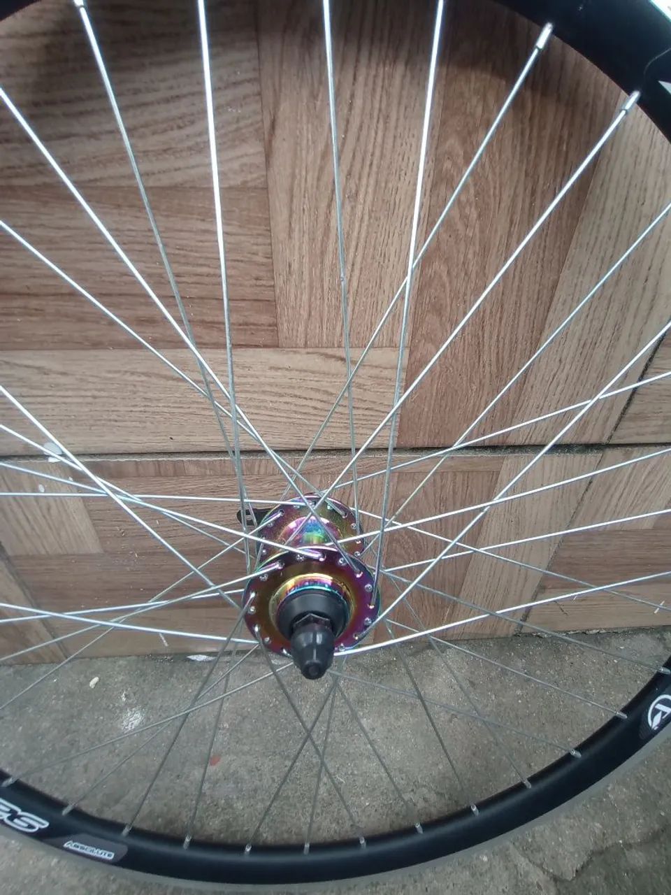 par de rodas absolutamente com cubo k7 camaleão  - Foto 4