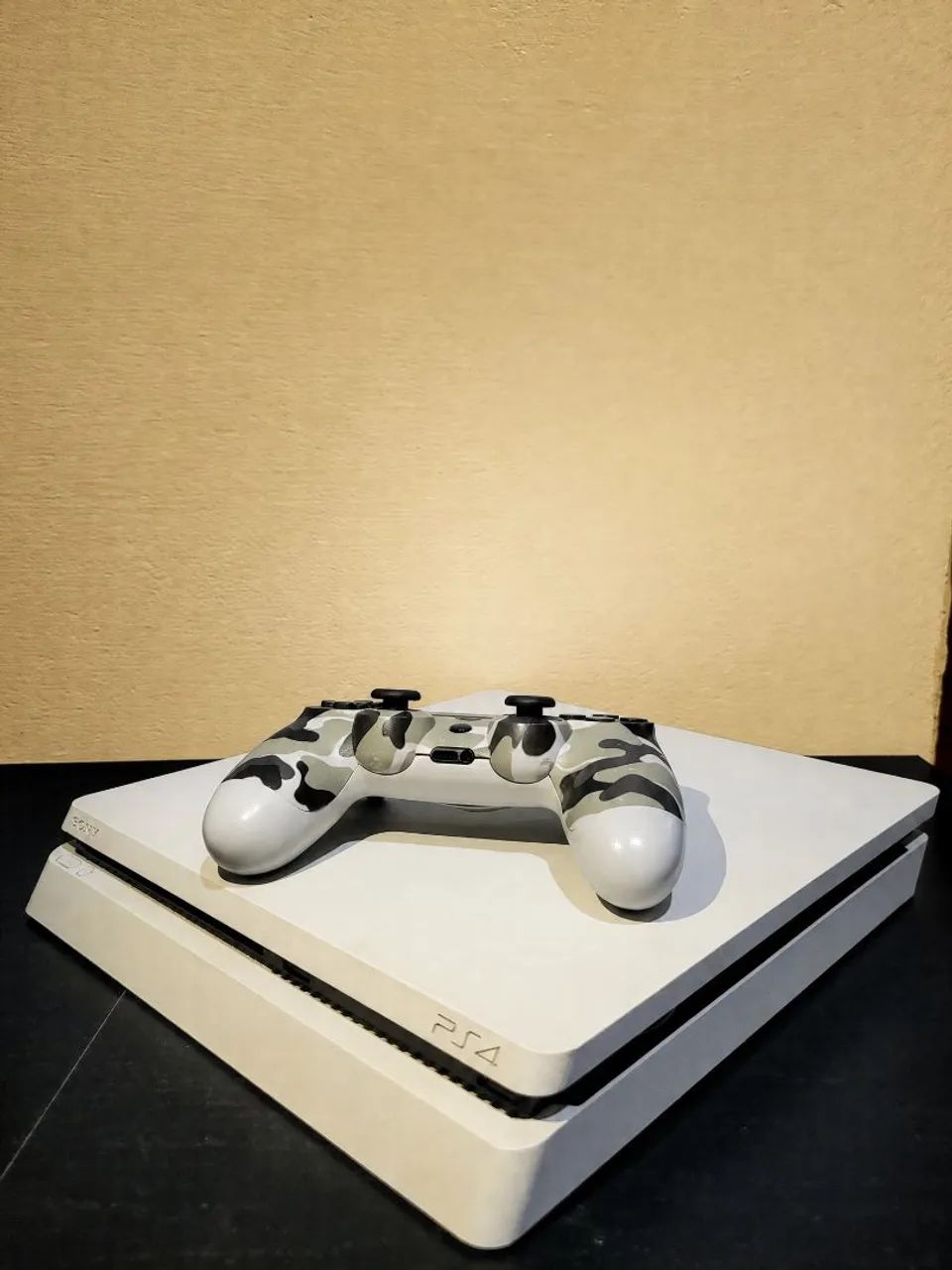 PS4 BRANCO - TODO ORIGINAL  - Foto 5