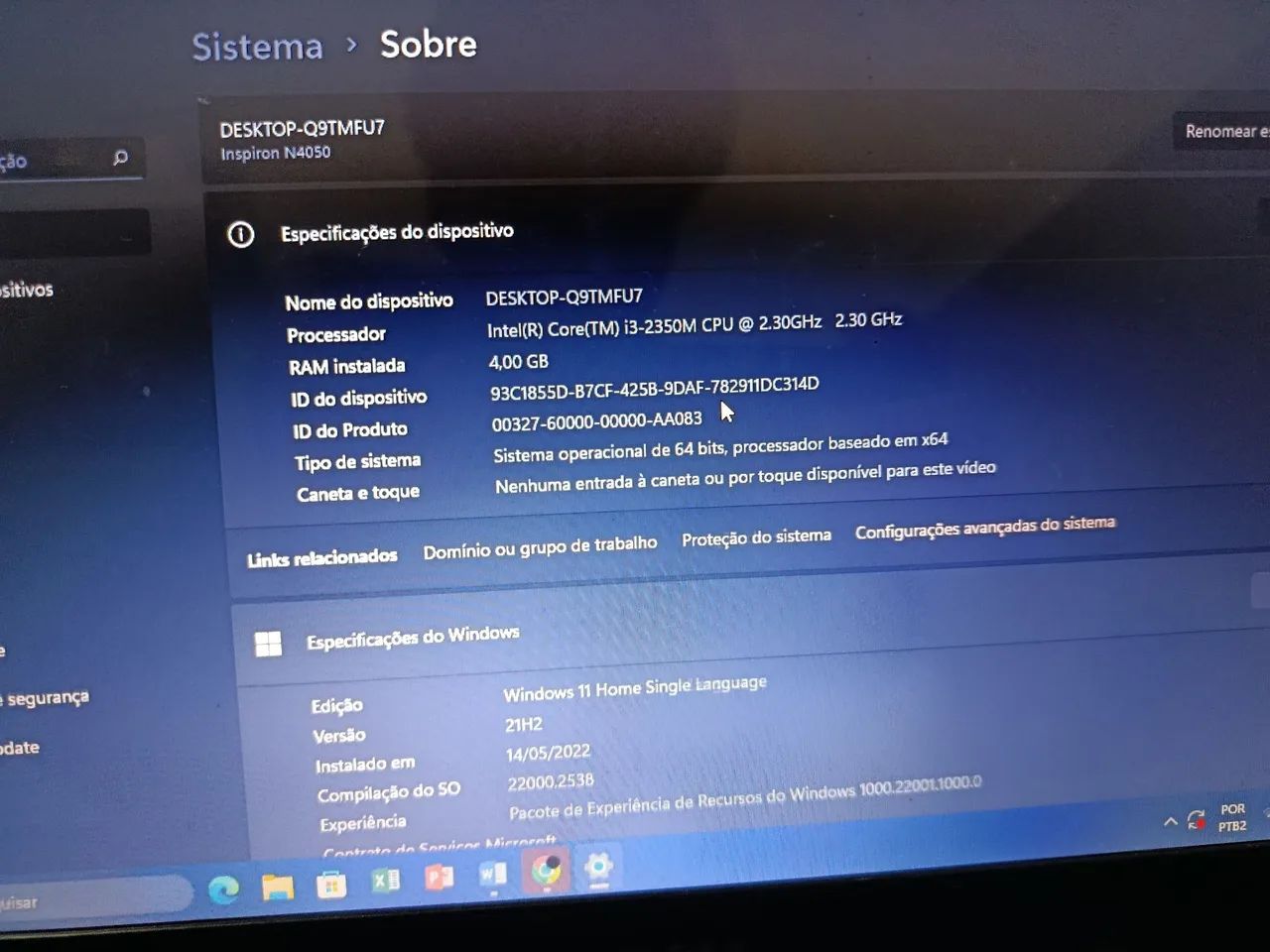 Notebook Dell 4 GB de ram - Foto 4