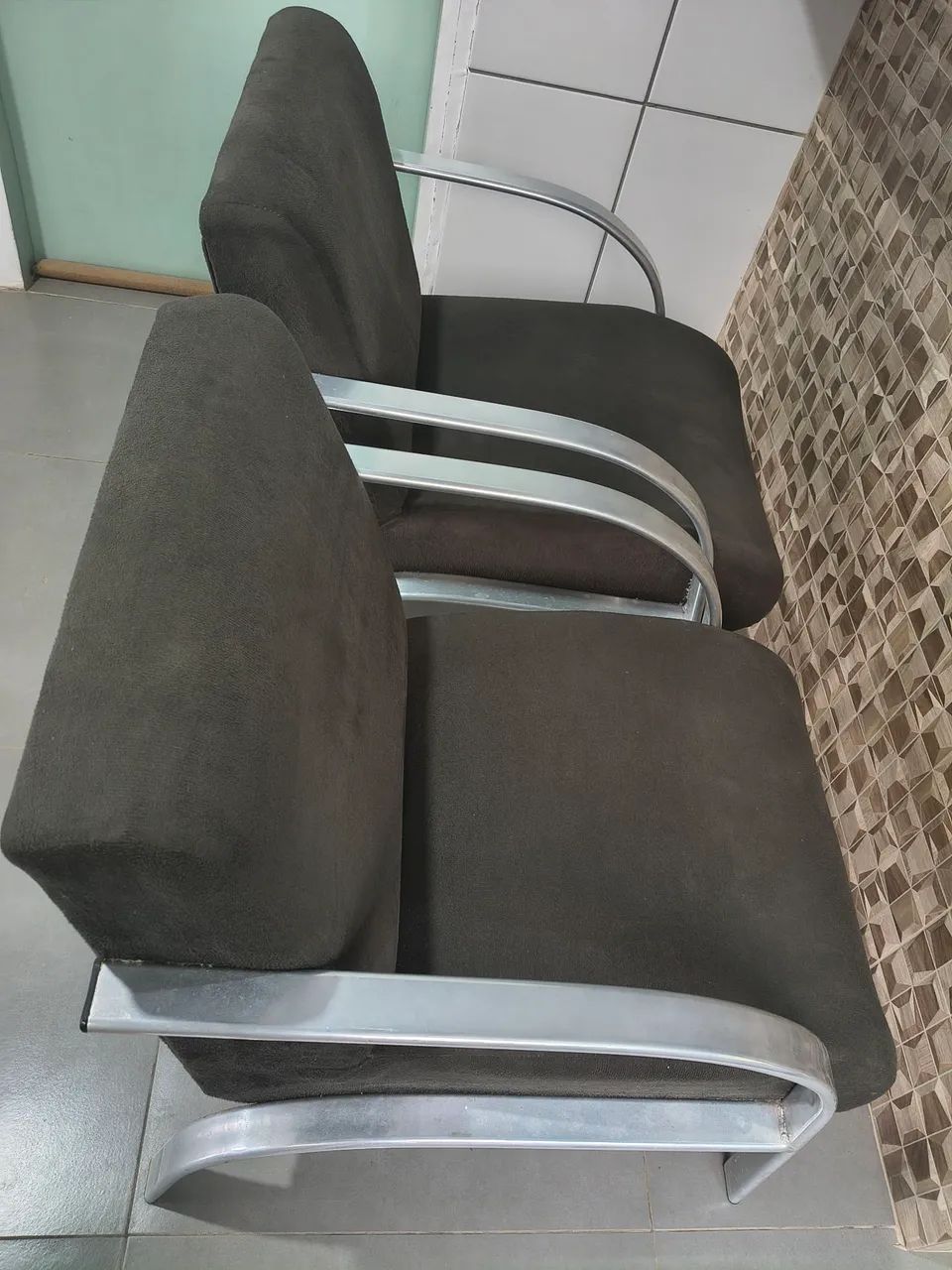 POLTRONA BRAÇO DE INOX  - Foto 3