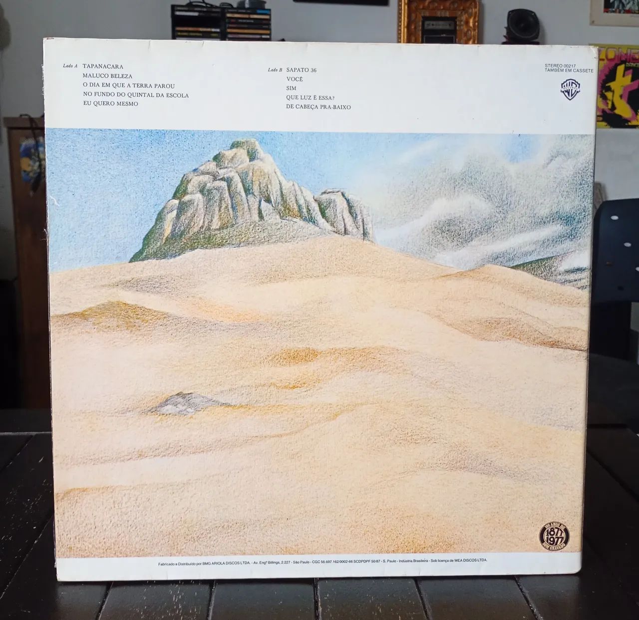 LP RAUL SEIXAS O Dia Em Que A Terra Parou Disco De Vinil - Foto 2