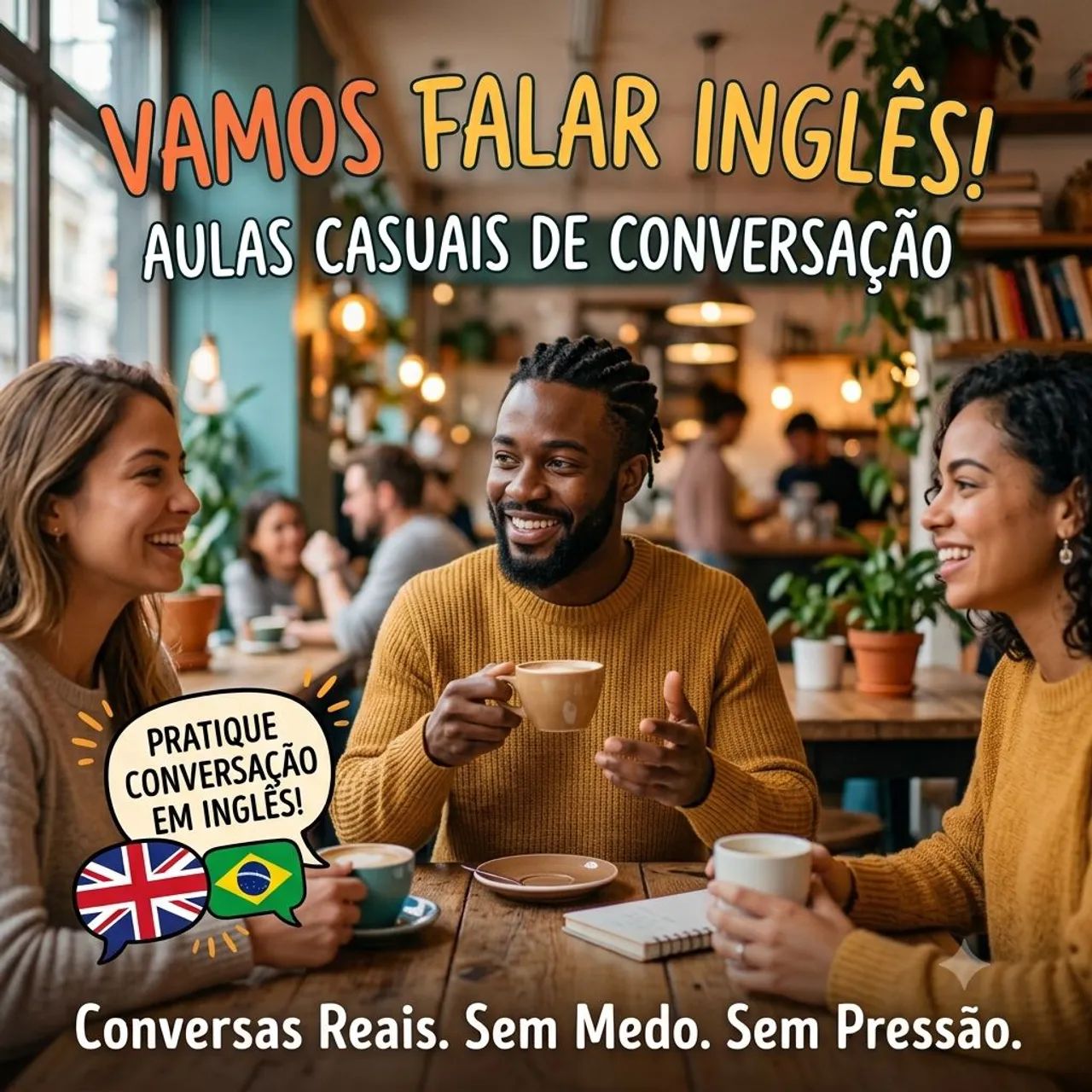 Aulas de Conversação Em Inglês 