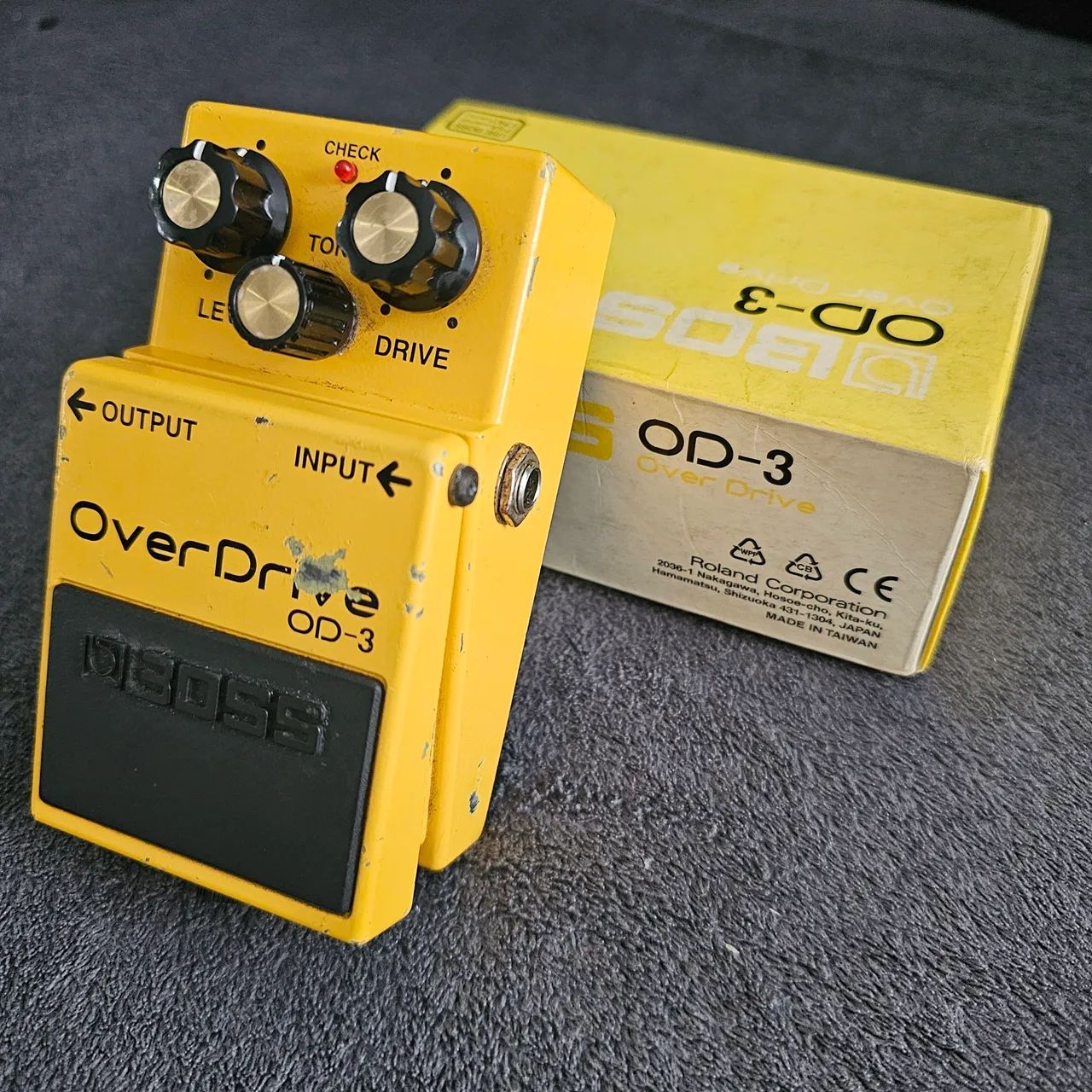 Pedal BOSS OD-3 OVER DRIVE até 12x - Instrumentos musicais - Cruz