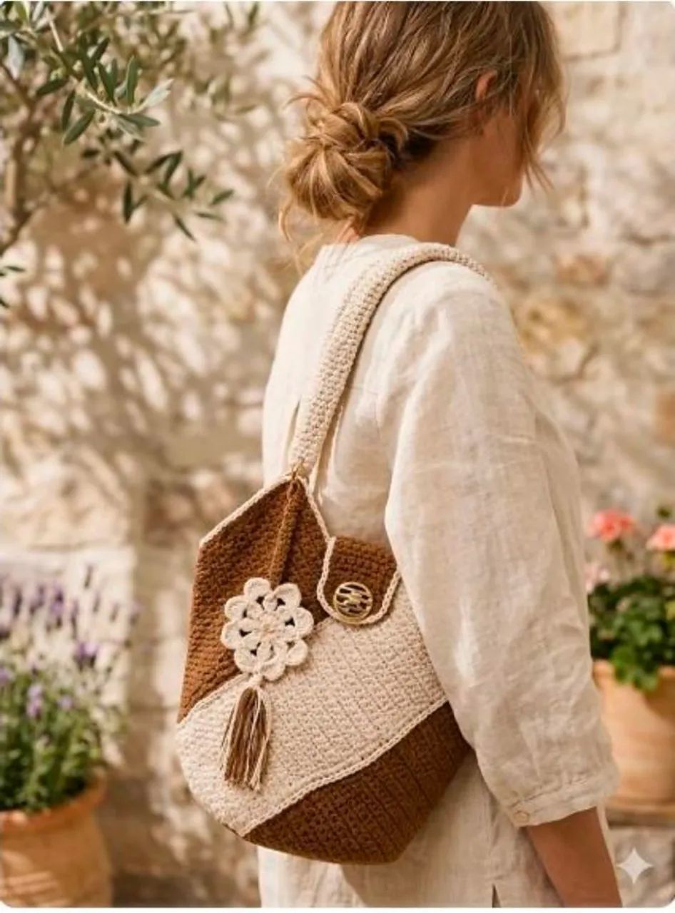 Bolsa de crochê 