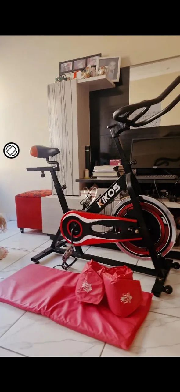 Bicicleta ergometrica,  kikos