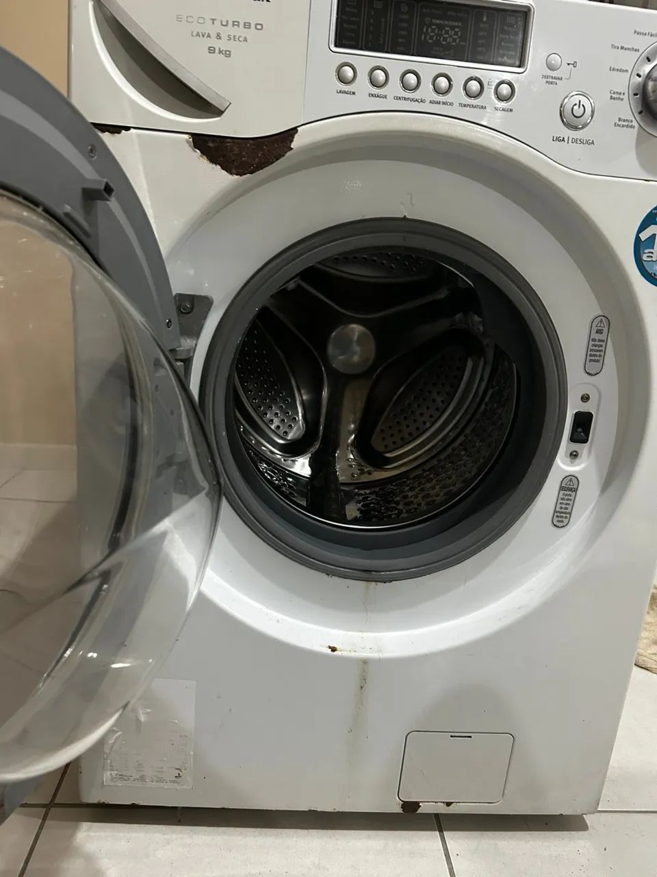 Lava e Seca Electrolux 9kg - Para Peças ou Conserto