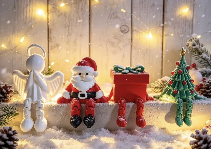 Kit em miniatura decoração de Natal