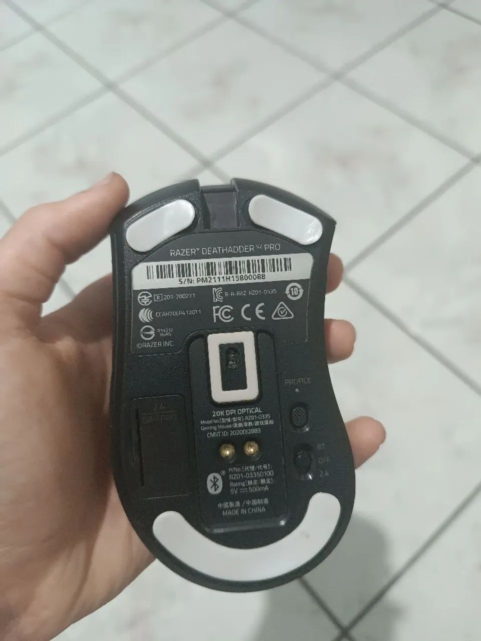 Razer deathadder pro V2 quebrado - Foto 3