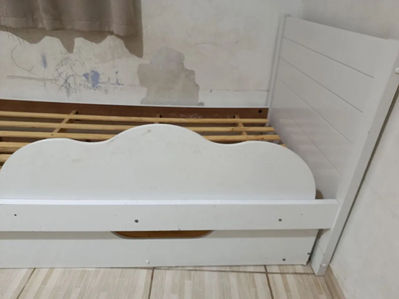 Cama branca infantil  - Foto 3