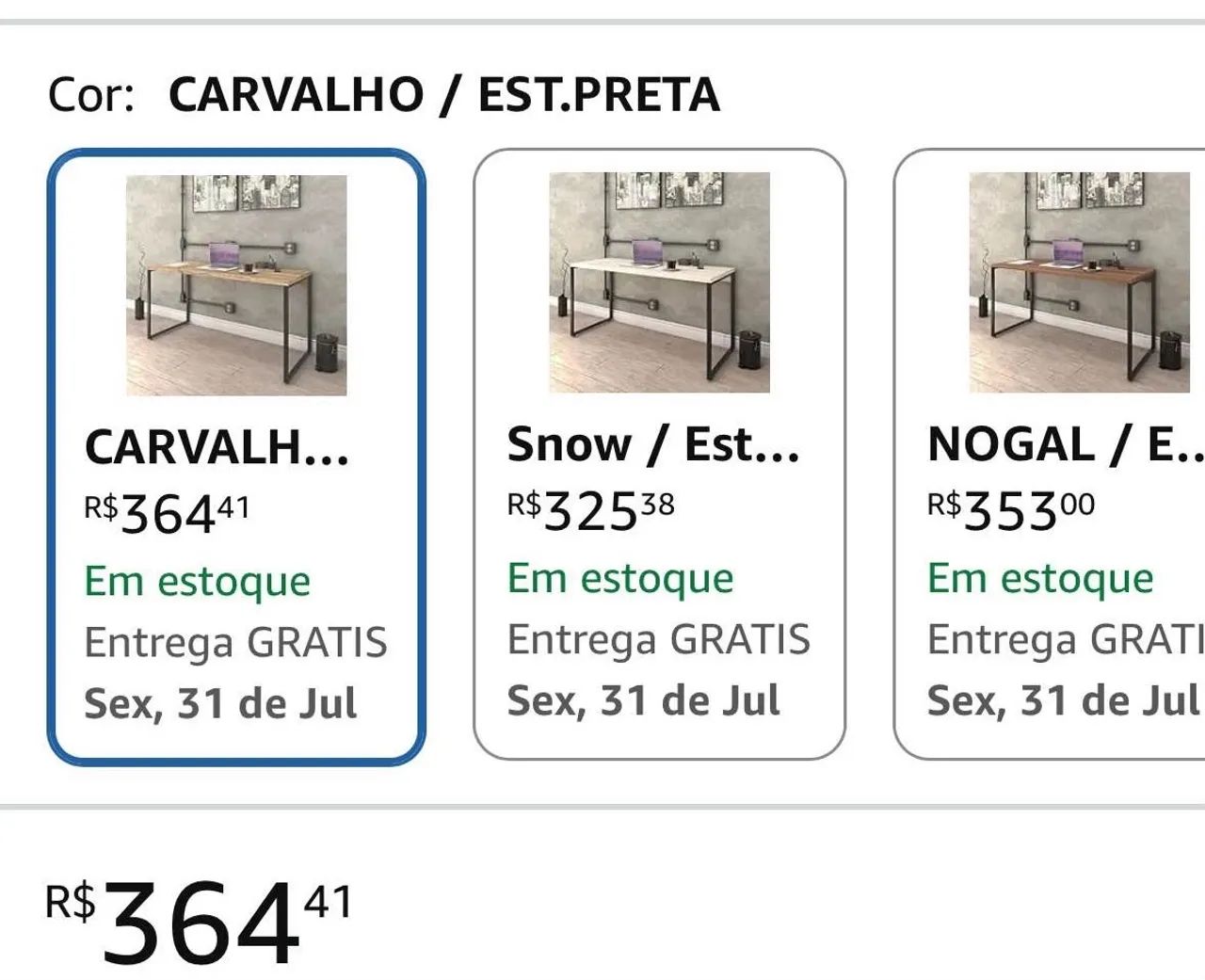 Mesa Escrivaninha Nova  - Foto 4