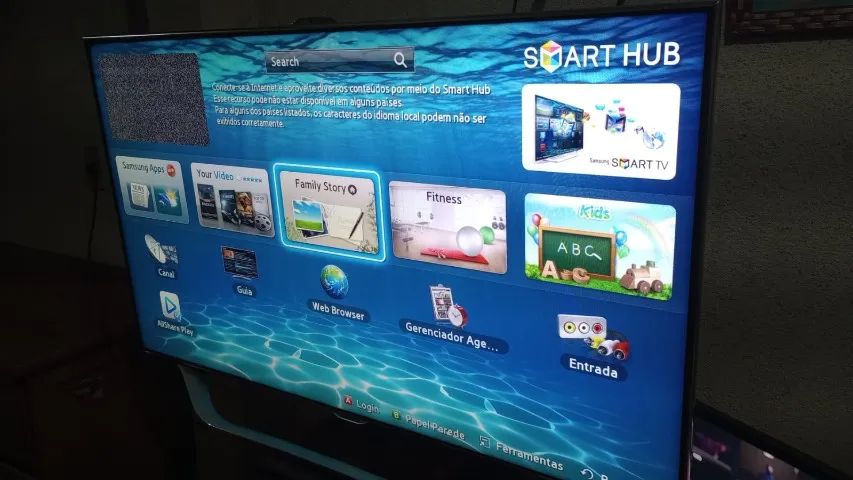 Smart TV Samsung 46 Polegadas Premium (UN46ES8000) c/ Controle Touch - Foto 5