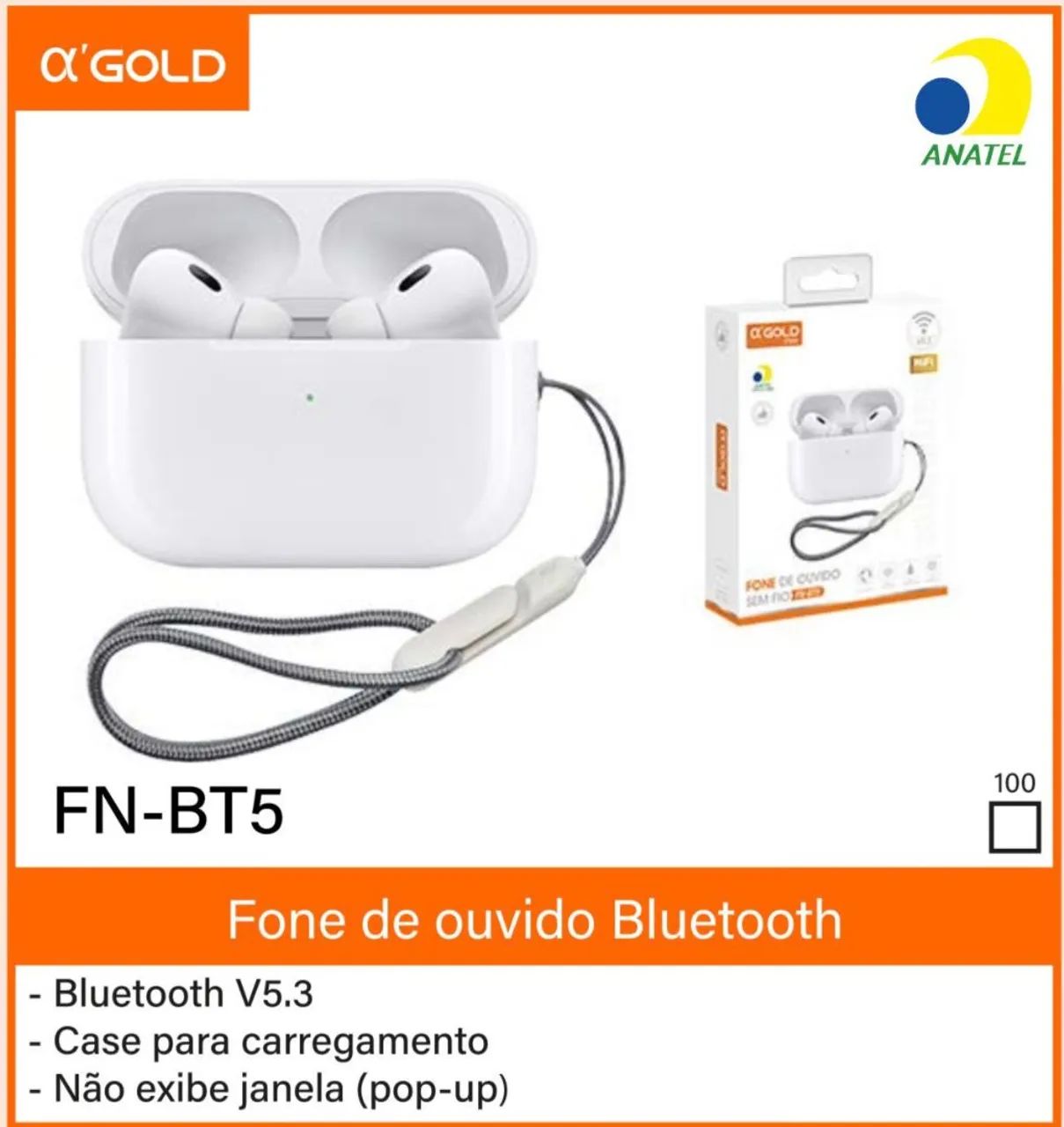 Fone bluetooth sem fio  - Foto 2