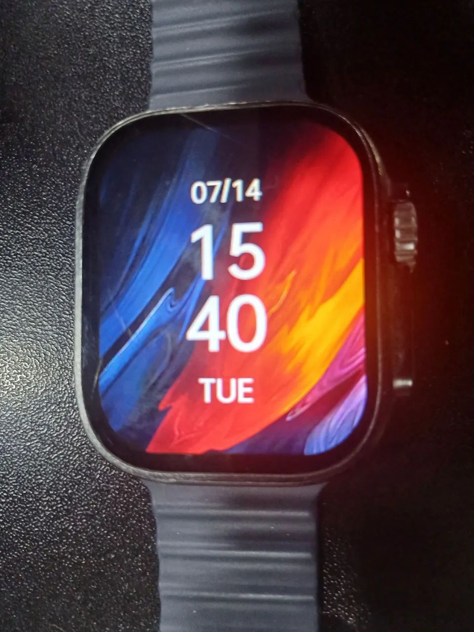 Smartwatch W69 com duas pulseiras - Foto 5
