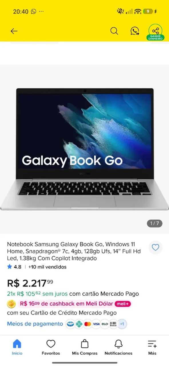 Notebook samsung  - Foto 4