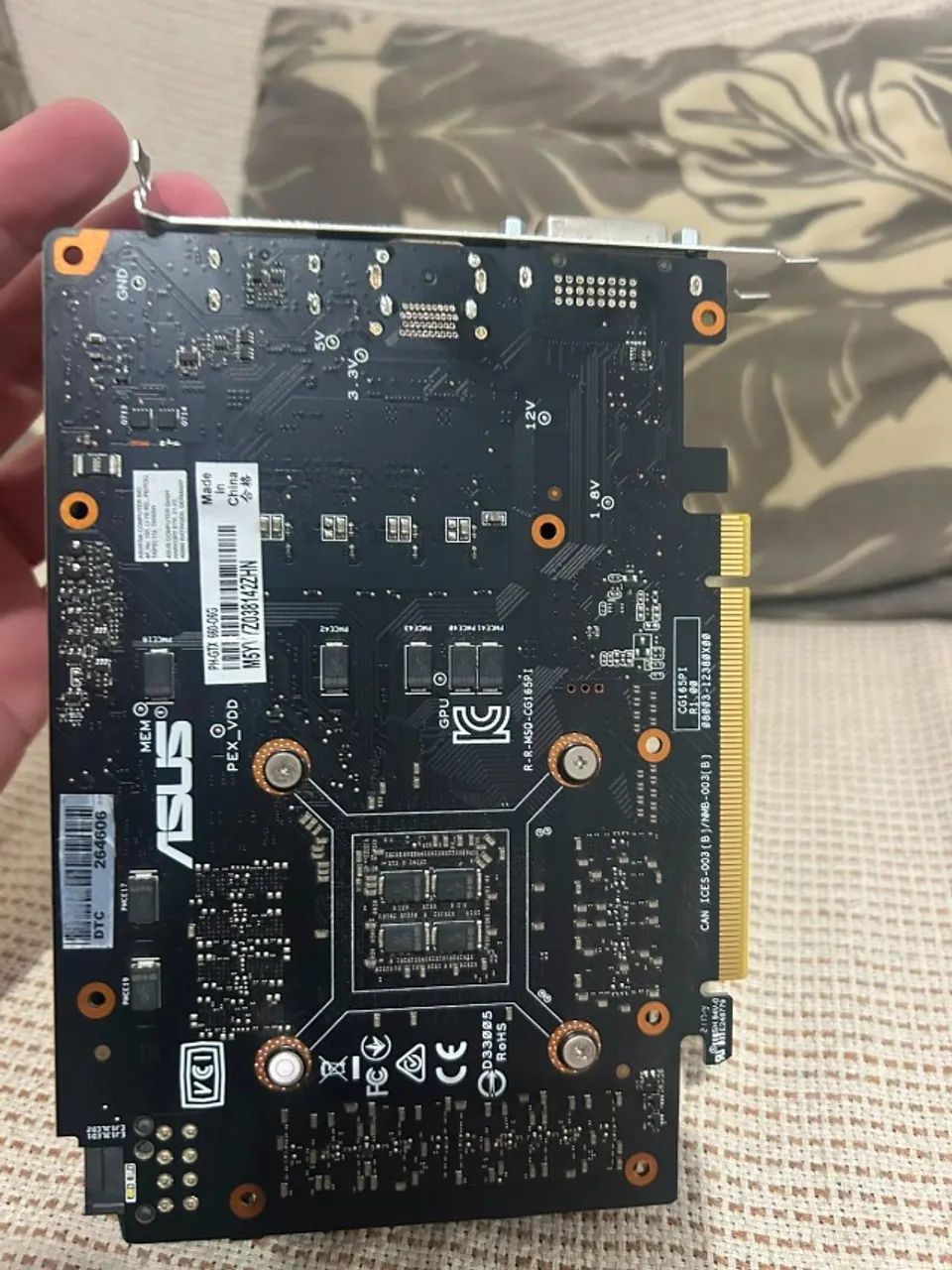 placa de video 1660 6gb asus - Foto 3