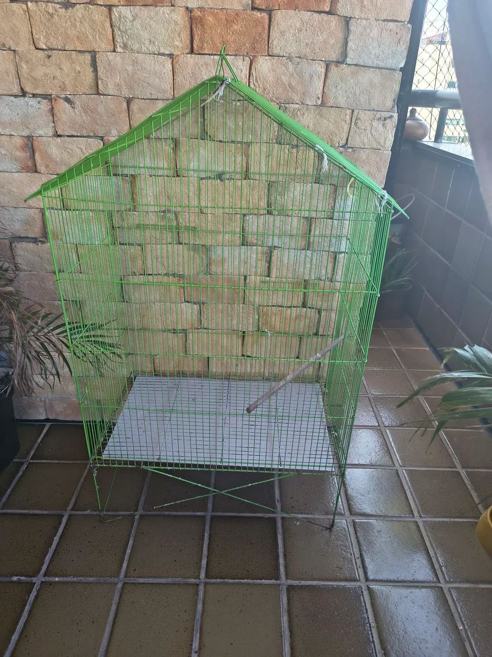 Gaiola pássaros perfeito estado  - Foto 2