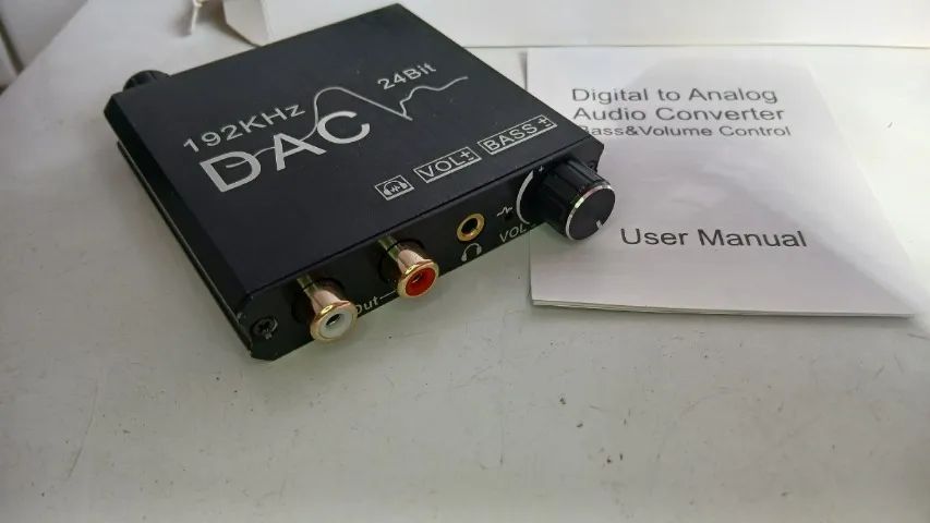 Conversor Audio Optico Digital Para Rca Analógico - Foto 2