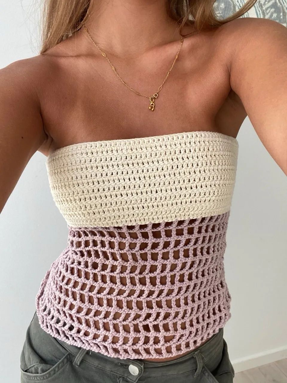 Blusa de crochê  - Foto 2