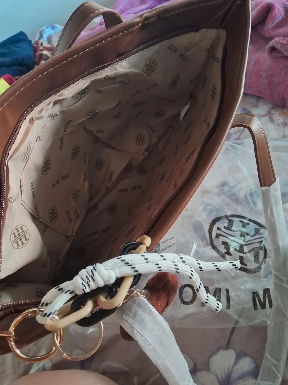 vendo bolsa feminina nova grande  - Foto 5